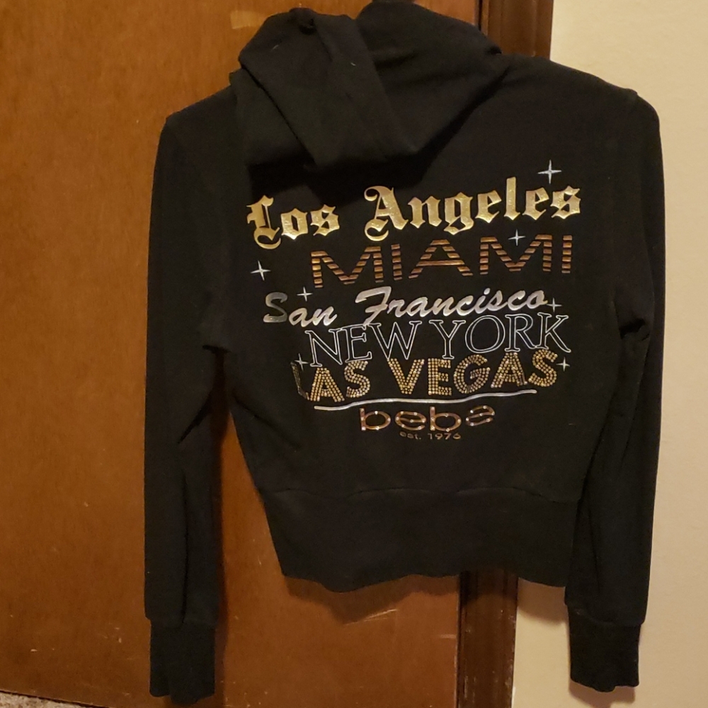 Bebe hoodie / jacket, small / medium